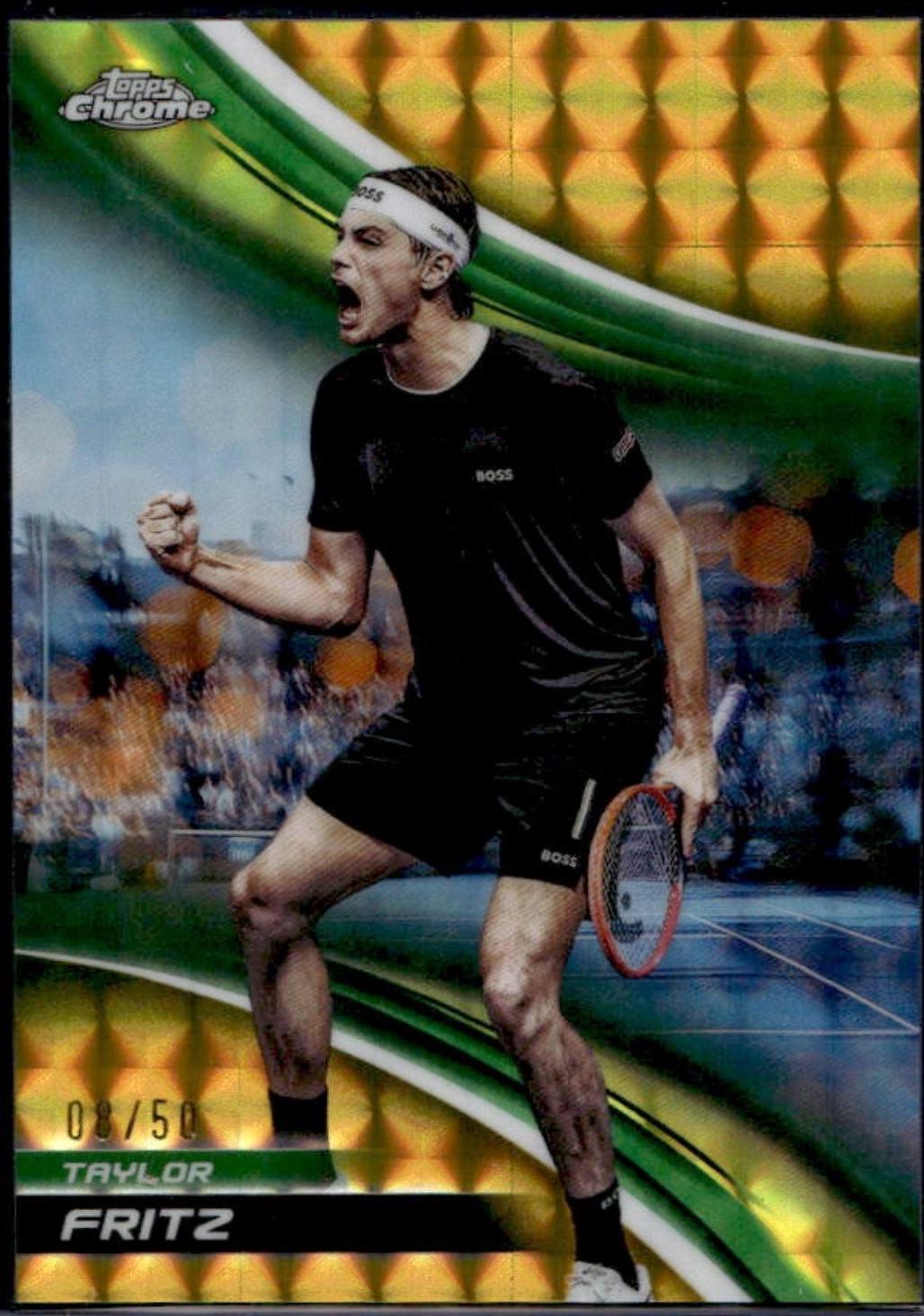 Taylor Fritz [Gold Geometric Refractor] #5