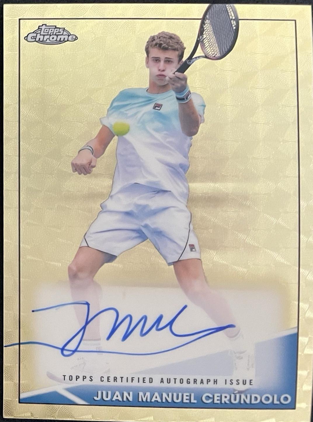 Juan Manuel Cerundolo [Superfractor] #CA-JMC