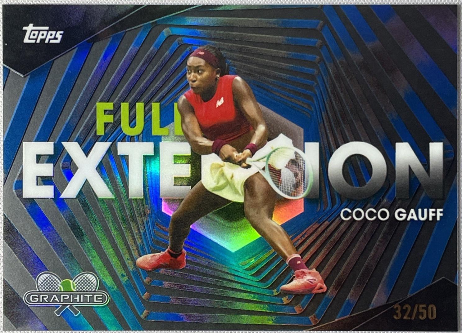 Coco Gauff [Blue Refractor] #FE-1