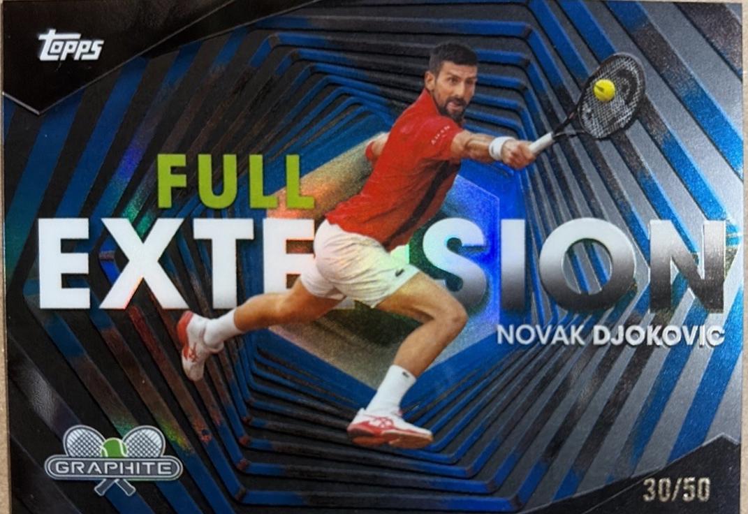 Novak Djokovic [Blue Refractor] #FE-20