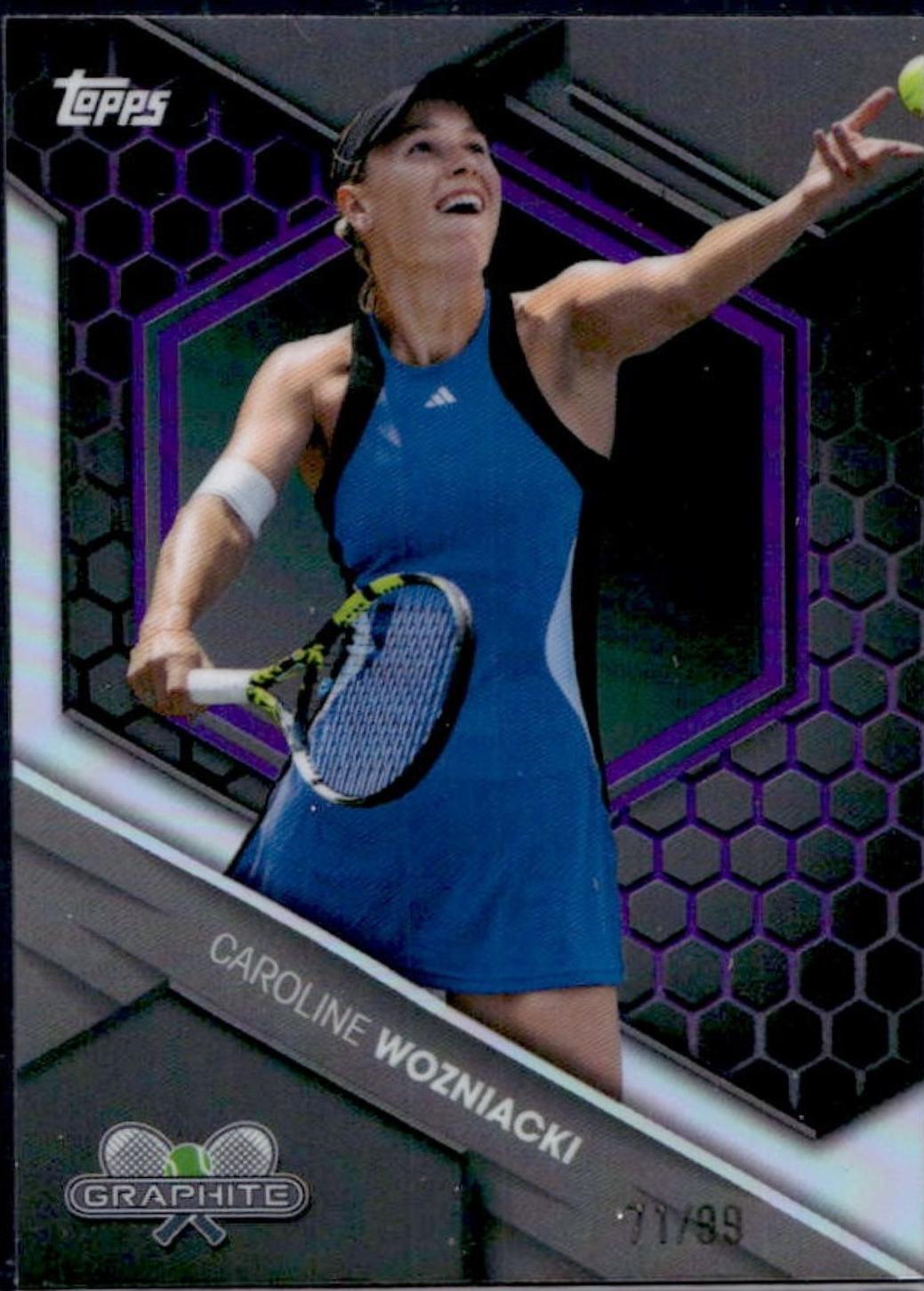 Caroline Wozniacki [Purple Refractor] #20