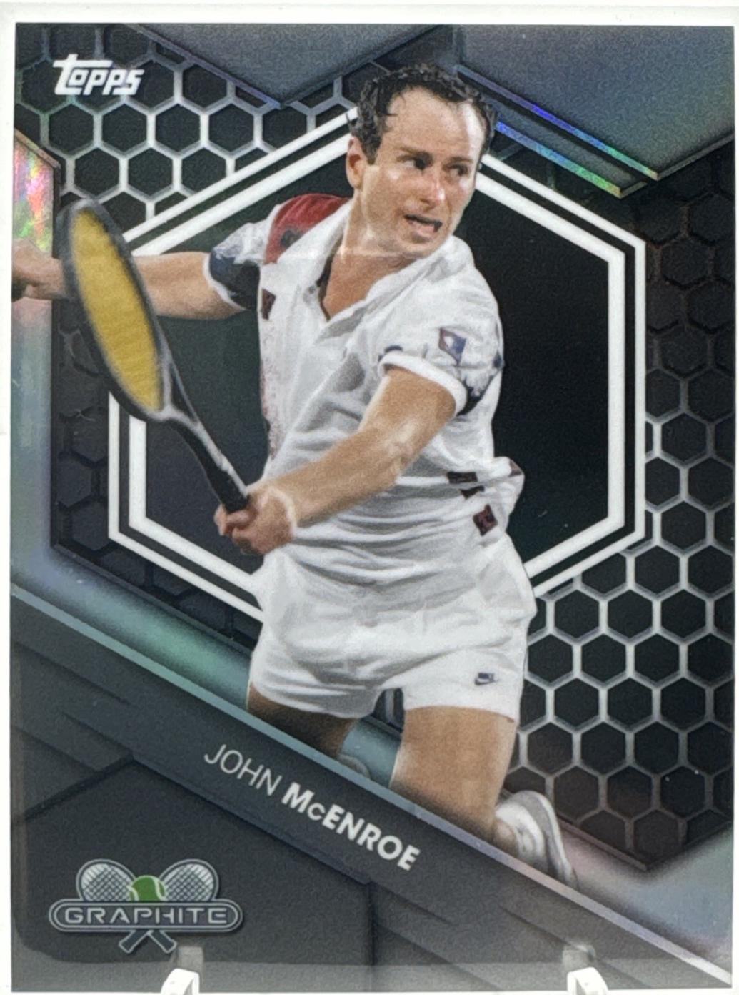 John McEnroe [White Refractor] #100