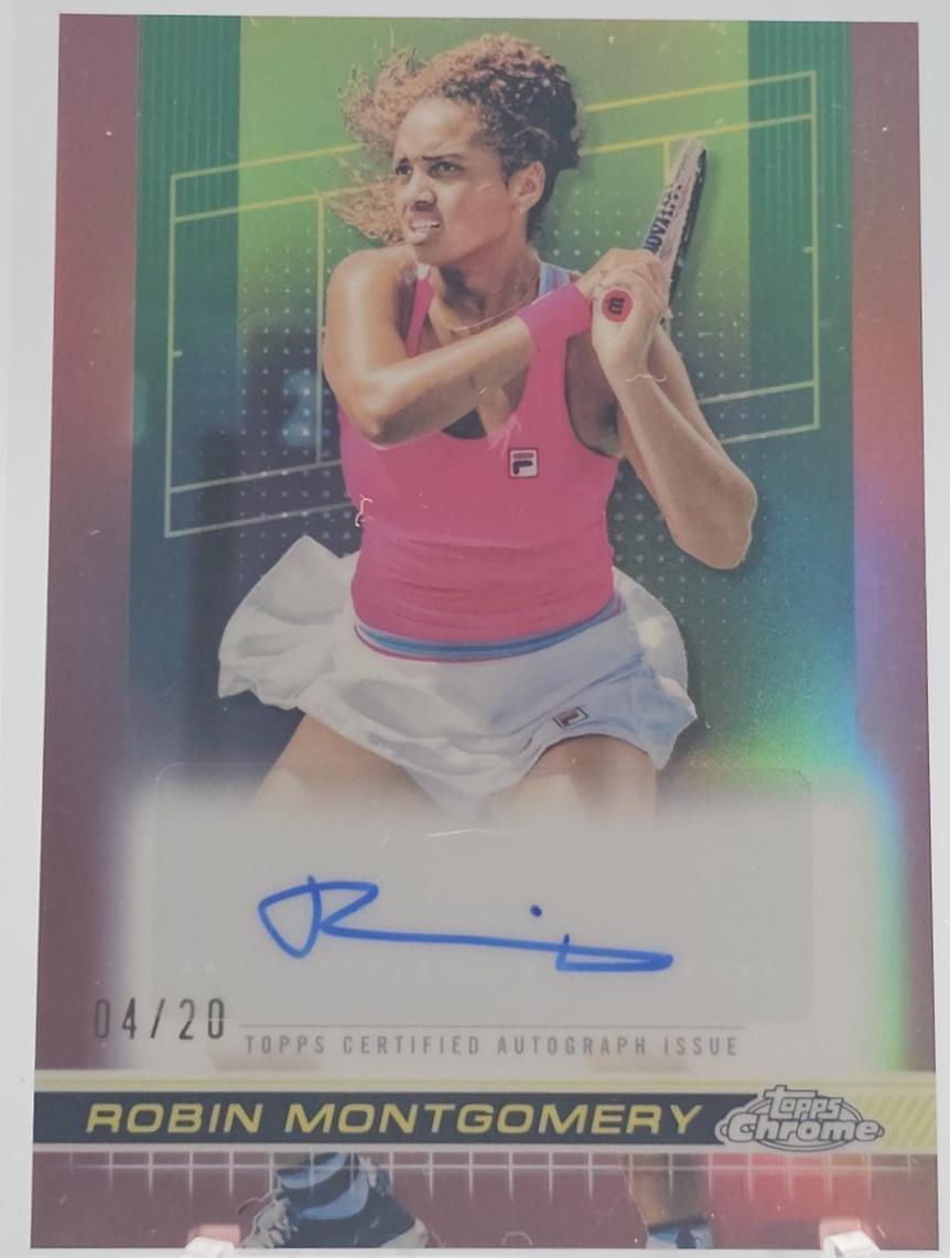 Robin Montgomery [Rose Gold Refractor] #TCA-RMY