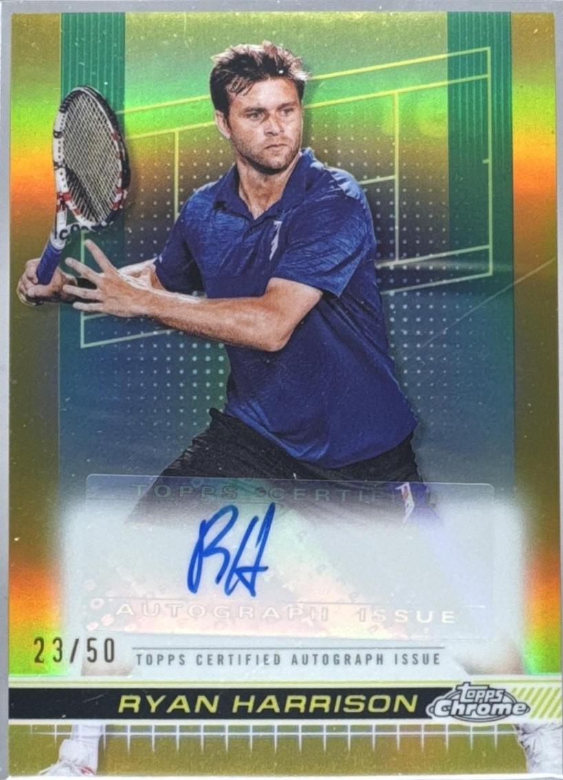 Ryan Harrison [Gold Refractor] #TCA-RHN