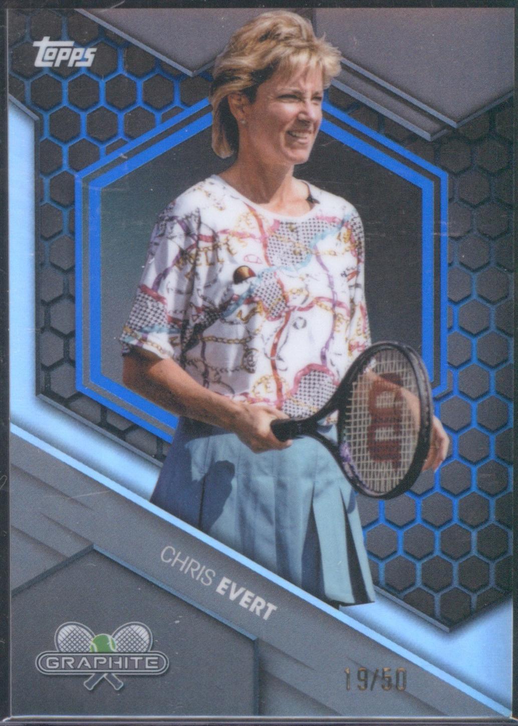 Chris Evert [Blue Refractor] #43