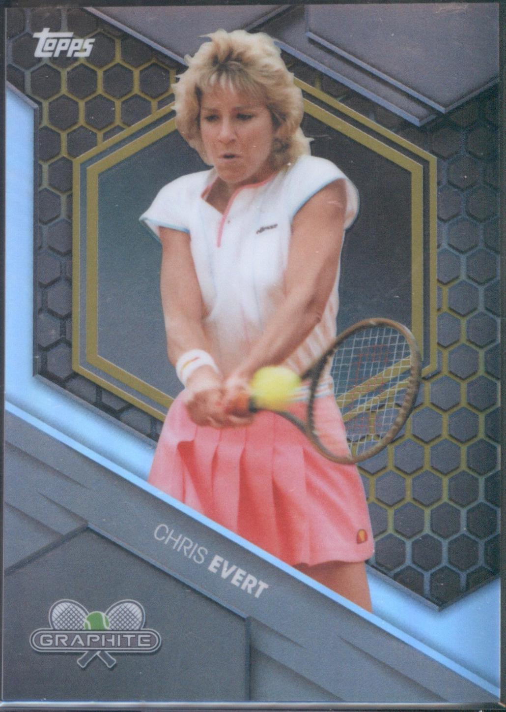 Chris Evert [Gold Refractor] #200