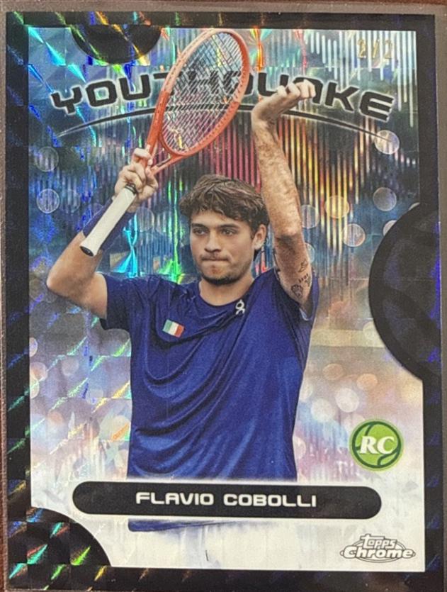 Flavio Cobolli [Black Geometric] #YQE-17