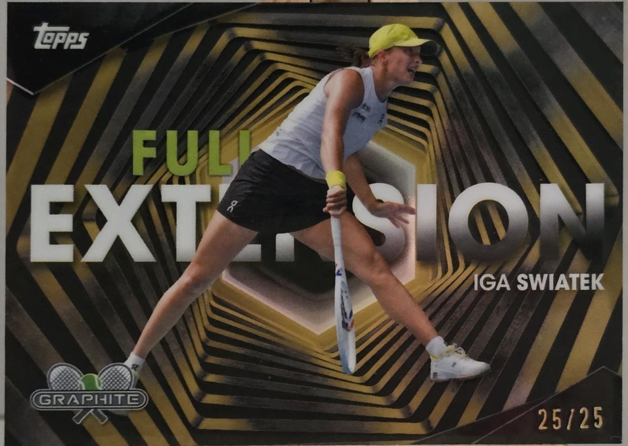 Iga Swiatek [Gold Refractor] #FE-9
