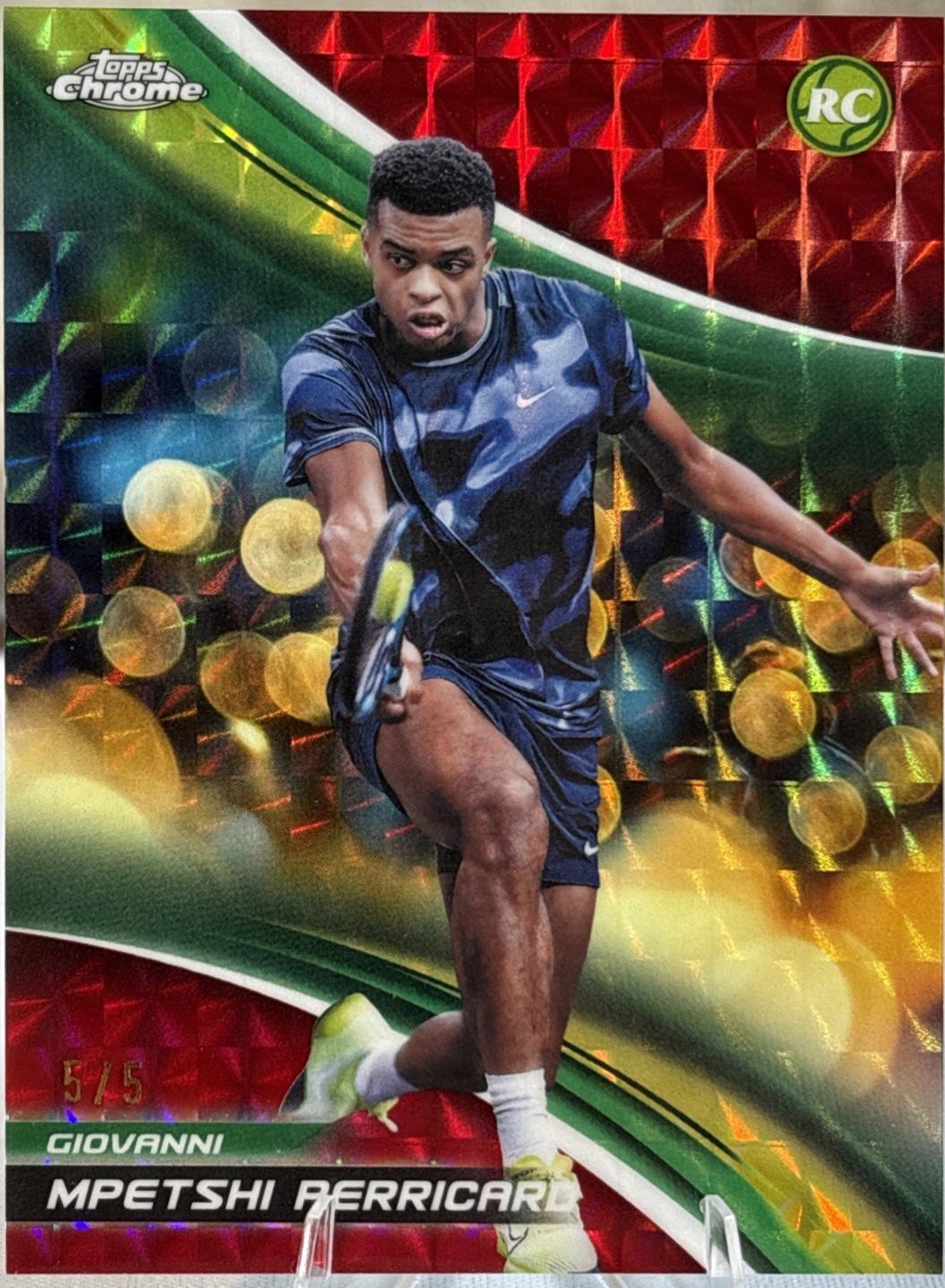 Giovanni Mpetshi Perricard [Red Geometric Refractor] #73