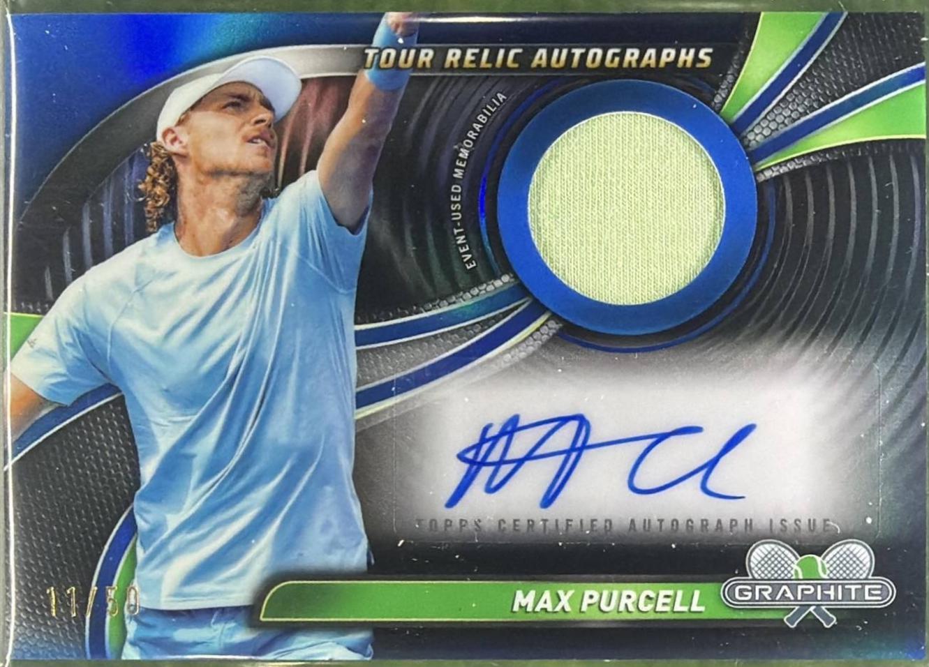 Max Purcell [Blue Refractor] #TRA-MPL