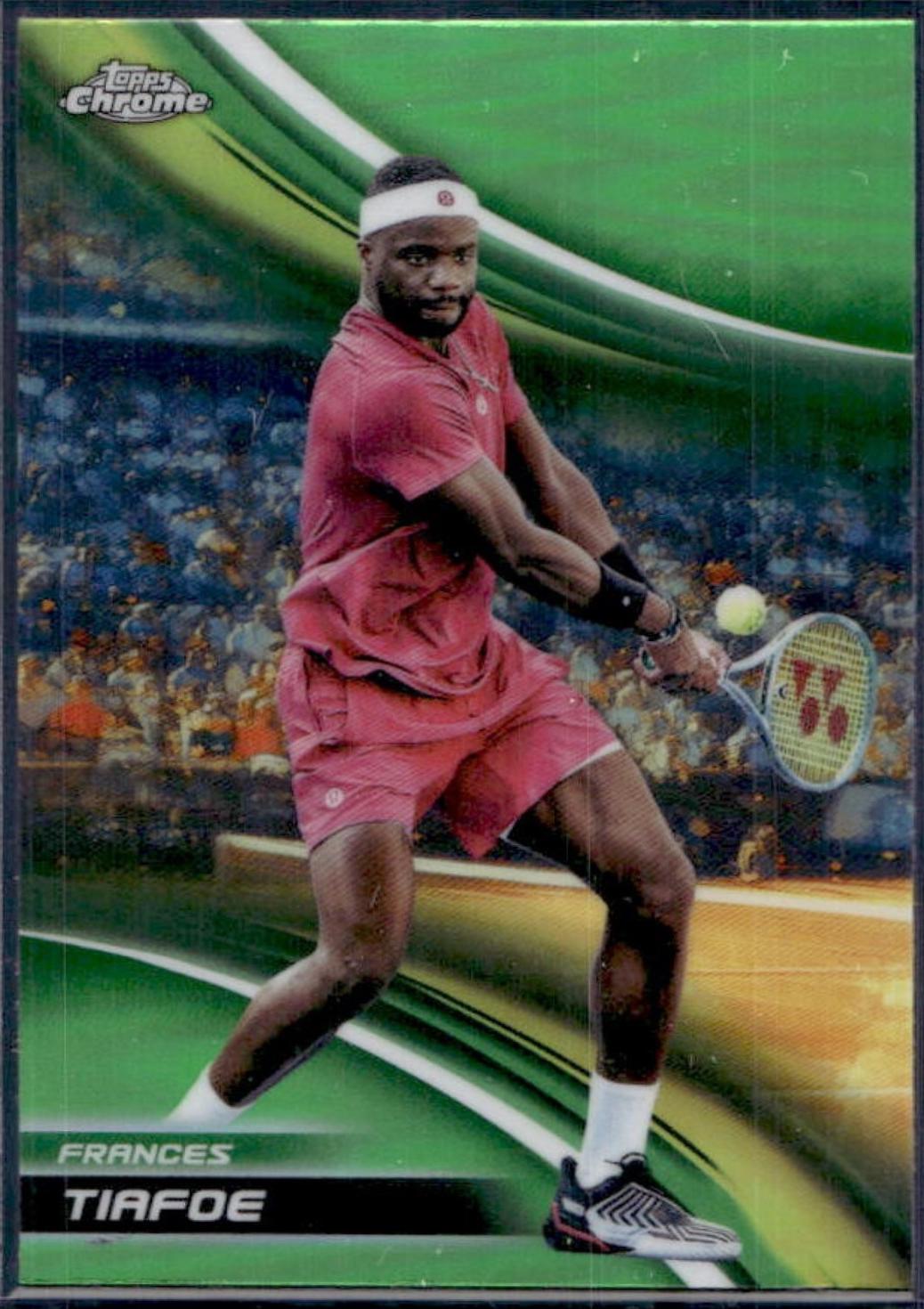 Frances Tiafoe [Lime Green Refractor] #22
