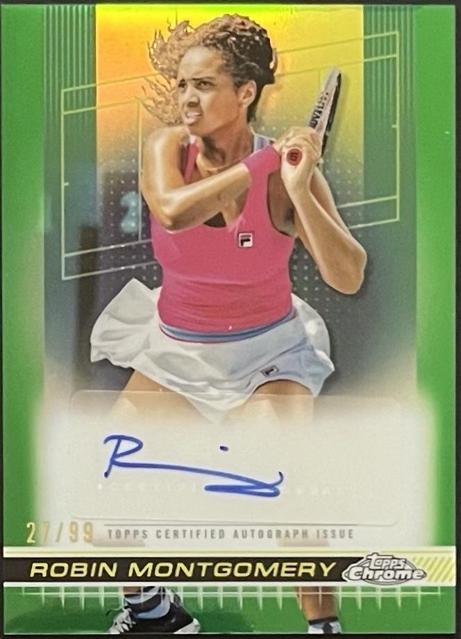 Robin Montgomery [Green Grass Court Refractor] #TCA-RMY