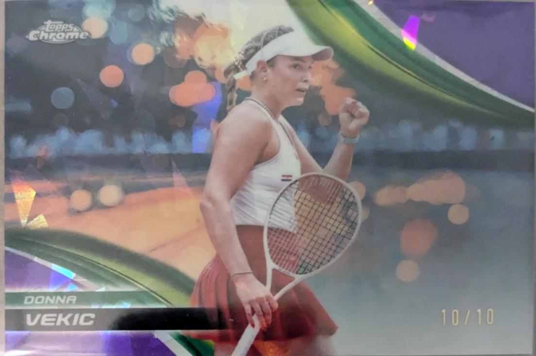 Donna Vekic [Purple Geometric Refractor] #31