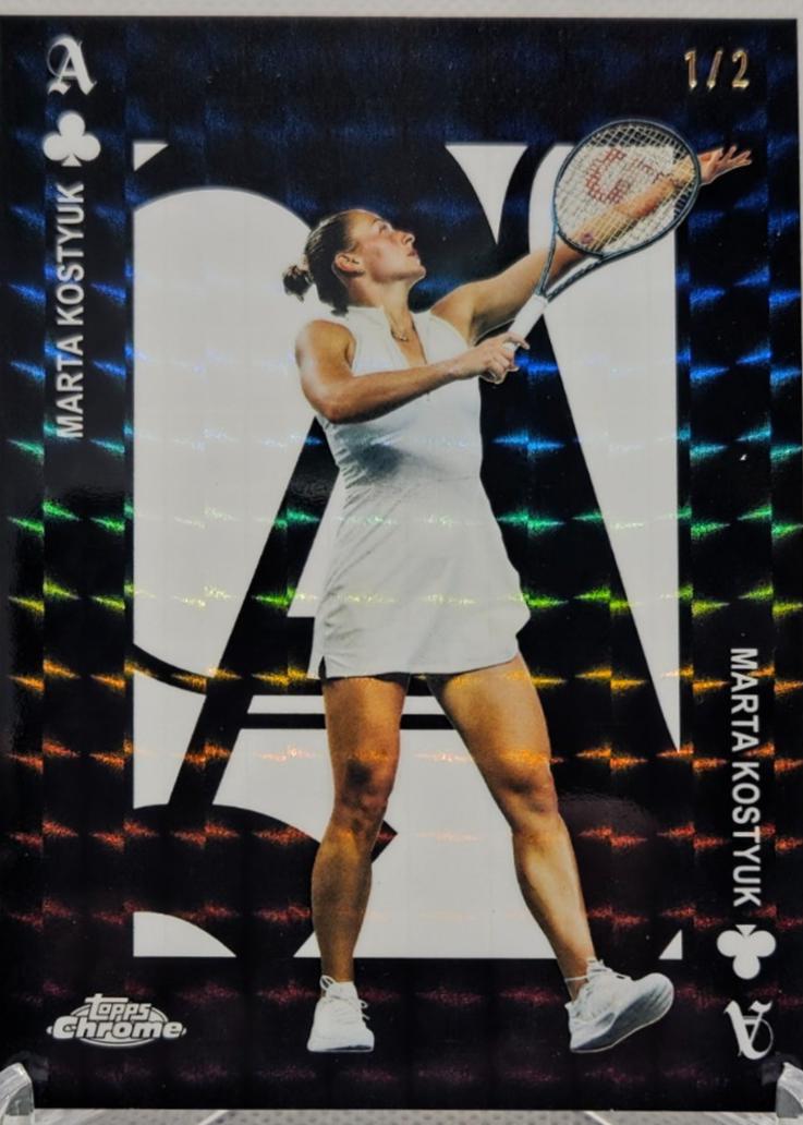 Marta Kostyuk [Black Geometric] #ACE-14