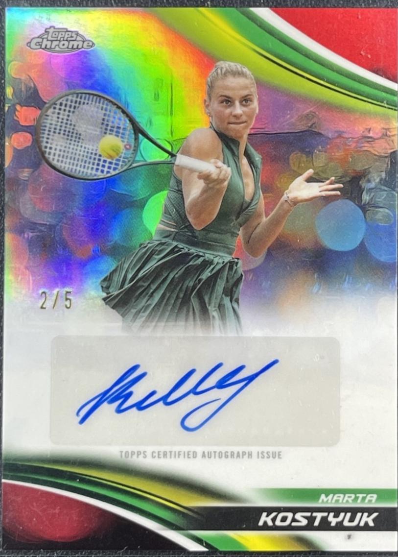 Marta Kostyuk [Red Refractor] #CA-MKK