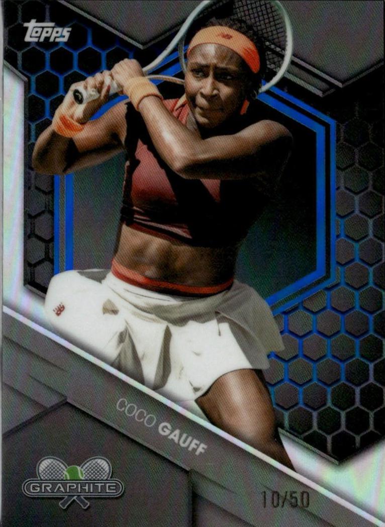Coco Gauff [Blue Refractor] #21