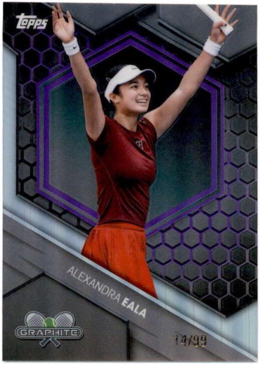 Alexandra Eala [Purple Refractor] #54