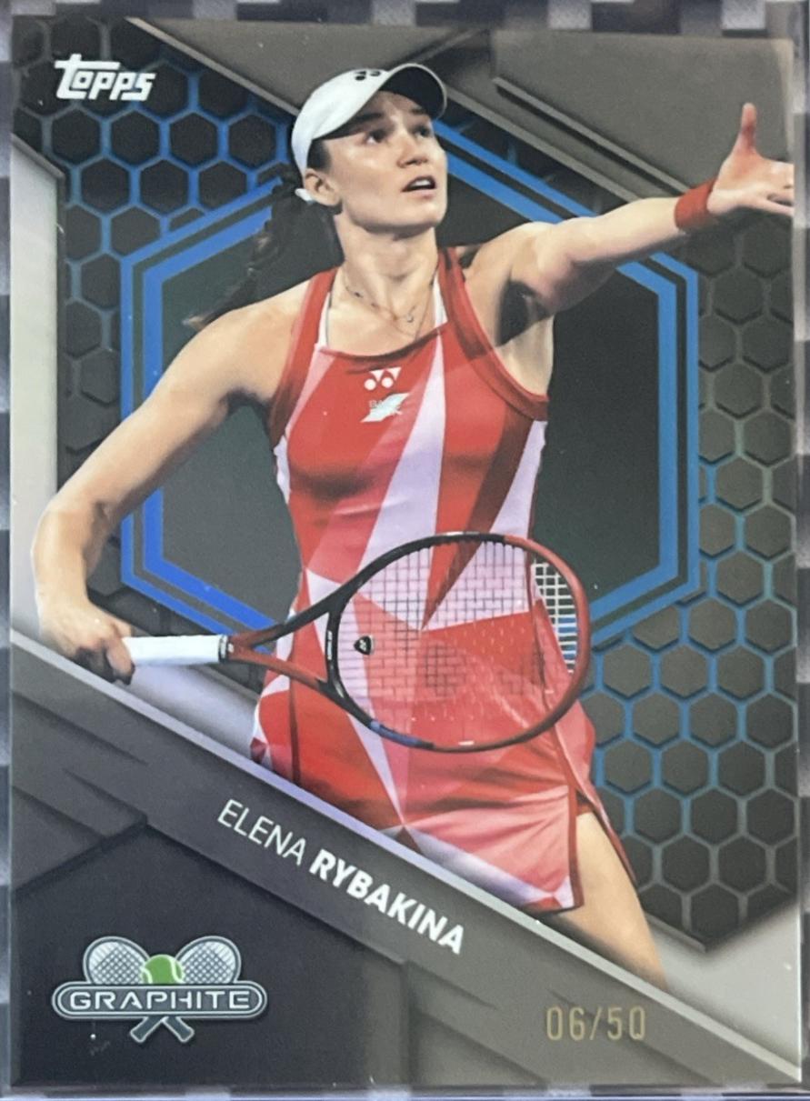 Elena Rybakina [Blue Refractor] #89