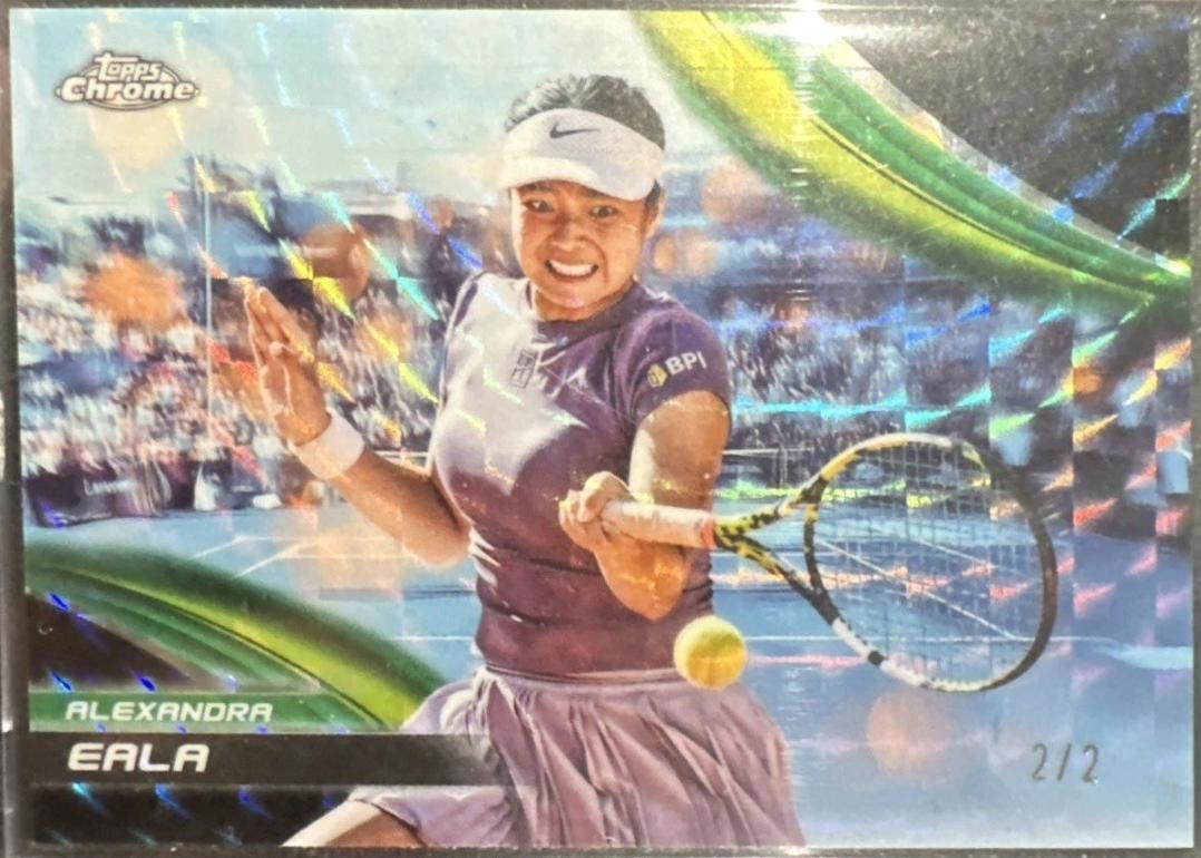 Alexandra Eala [Black Geometric Refractor] #171