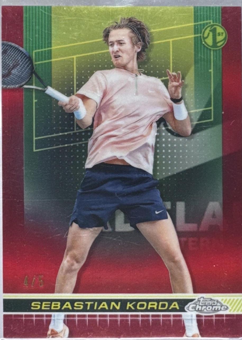 Sebastian Korda [Red Refractor] #57