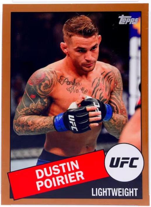 Dustin Poirier [Gold] #85T-2