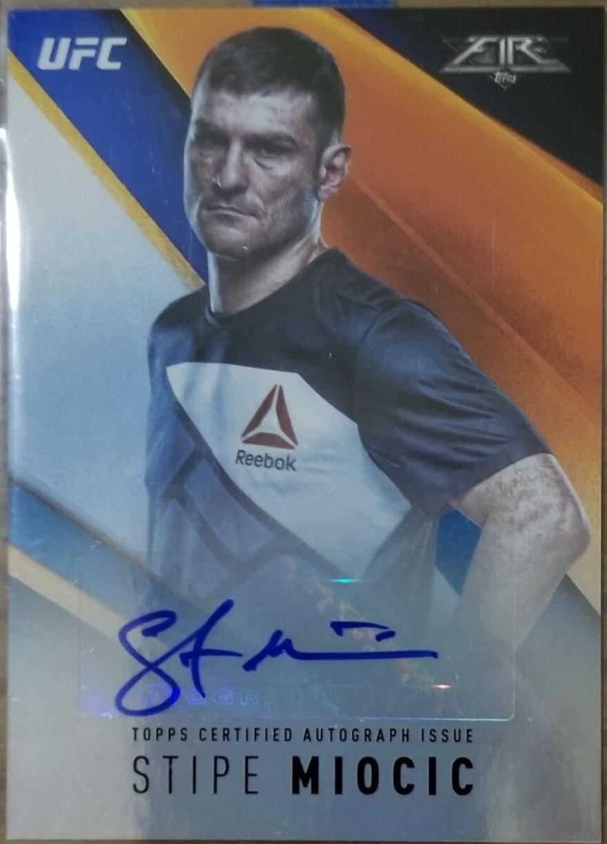 Stipe Miocic [Blue] #FA-SM