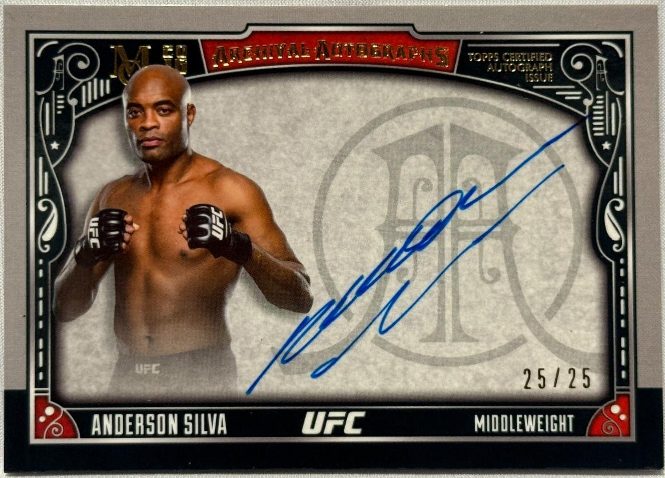 Anderson Silva [Gold] #AA-ASI