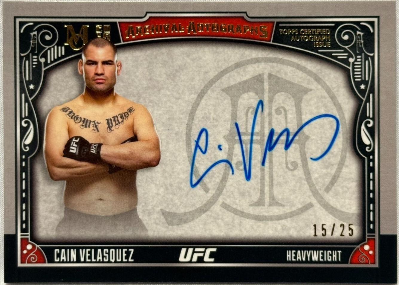 Cain Velasquez [Gold] #AA-CV