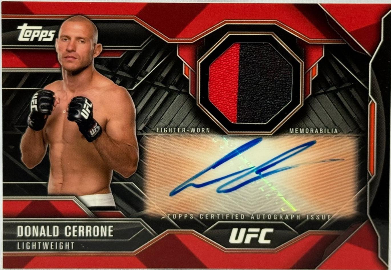 Donald Cerrone [Red] #CAR-DCE