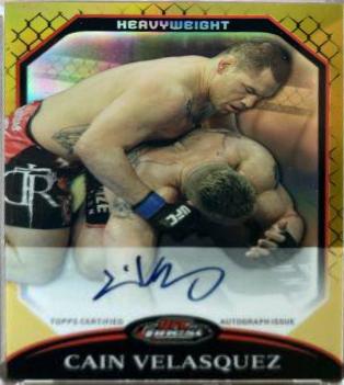 Cain Velasquez [Gold] #A-CV