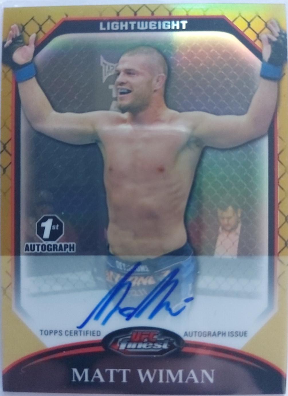 Matt Wiman [Gold] #A-MW