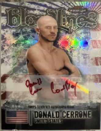 Donald Cerrone [Autograph Octafractor] #BL-DC