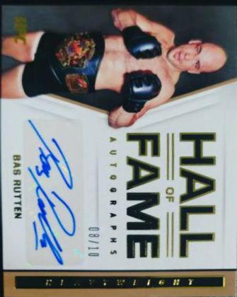 Bas Rutten [Gold] #HF-BRT
