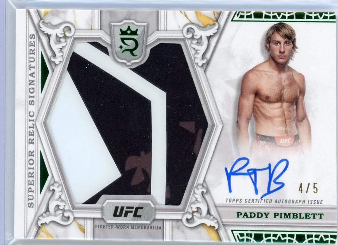Paddy Pimblett [Green] #SRS-PP