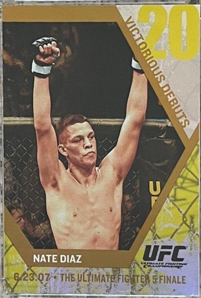 Nate Diaz [Gold] #VD20