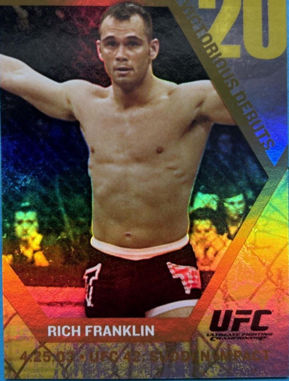 Rich Franklin [Gold] #VD3