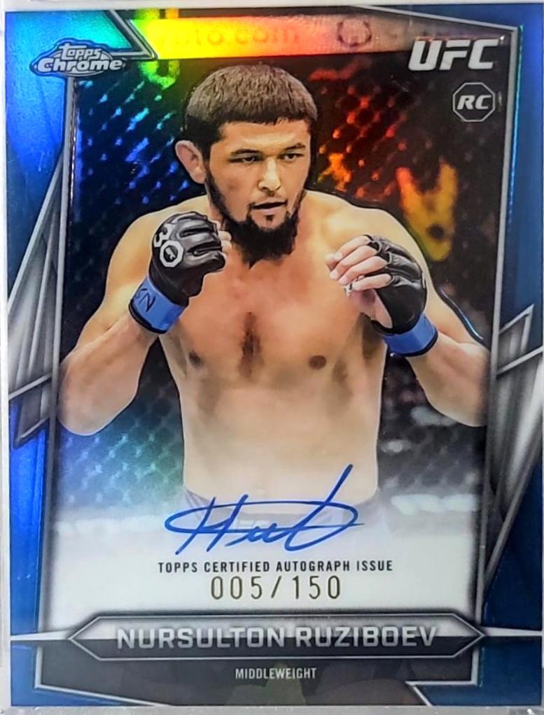 Nursulton Ruziboev [Blue Refractor] #BAV-NR