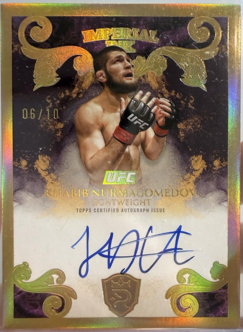 Khabib Nurmagomedov [Gold] #II-KN
