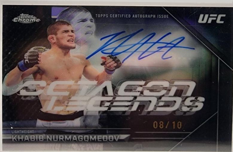 Khabib Nurmagomedov [Black Refractor] #OLA-KN
