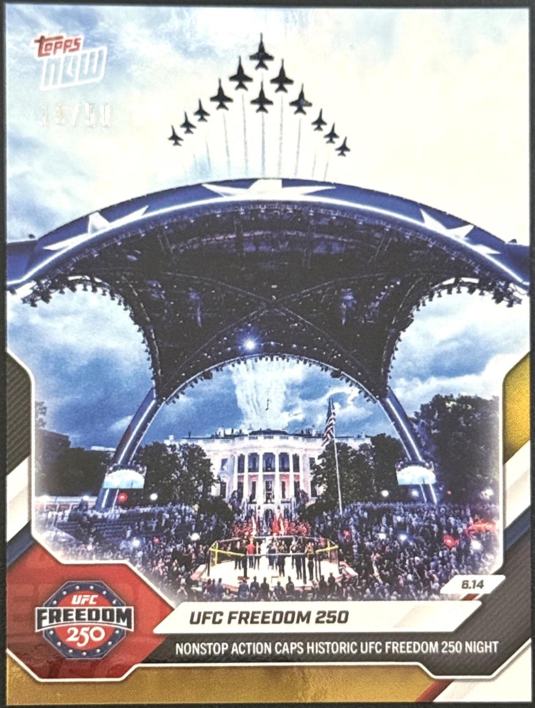 UFC Freedom 250 [Gold Foil] #24