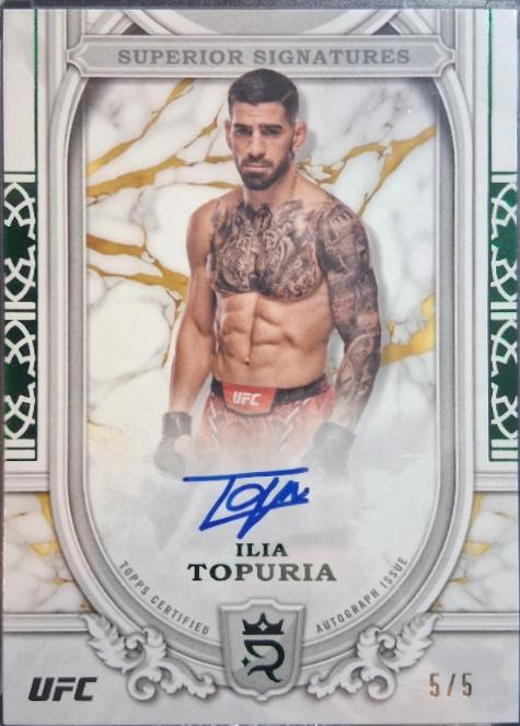 Ilia Topuria [Green] #SS-ITA