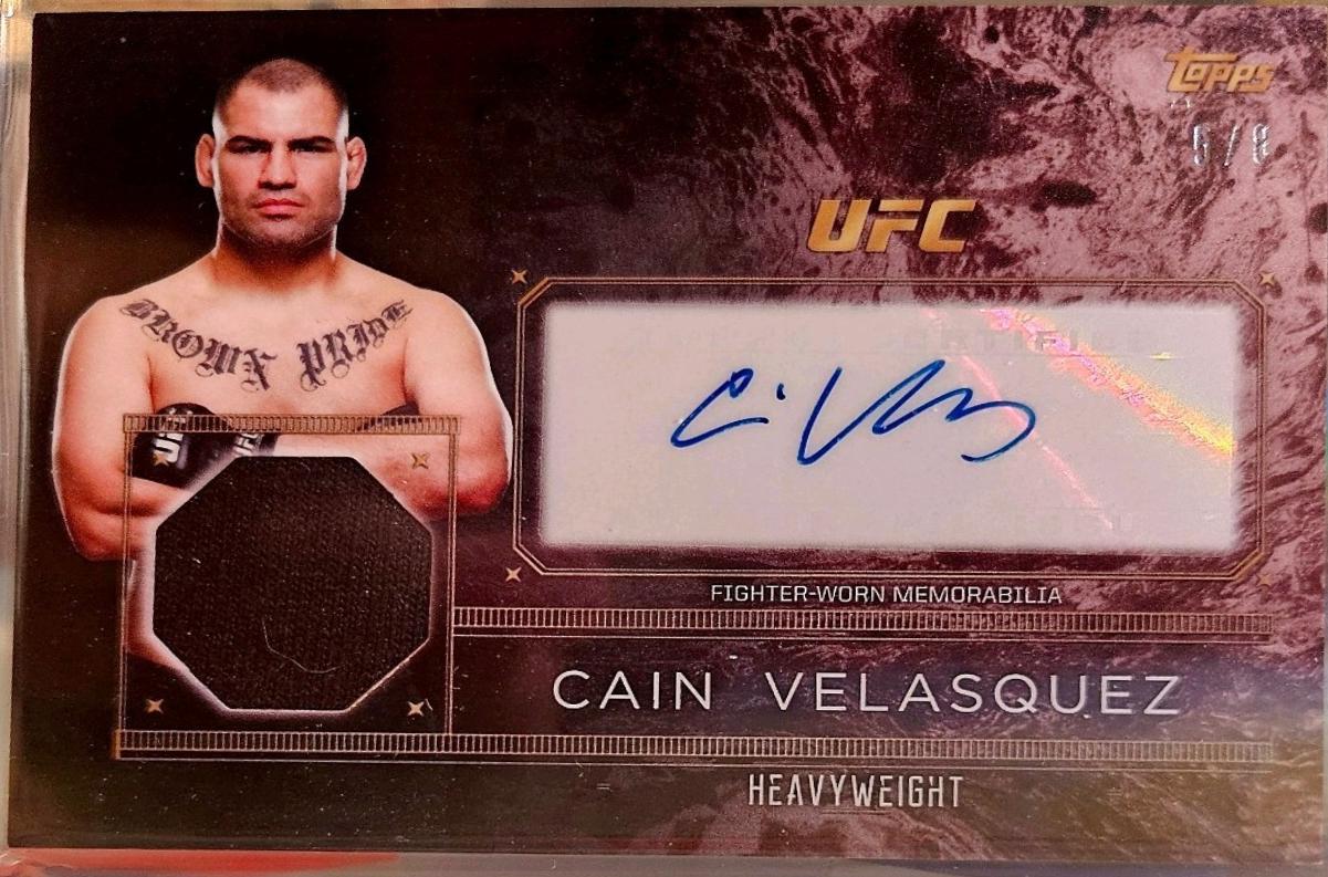 Cain Velasquez [Red] #TCAR-CV
