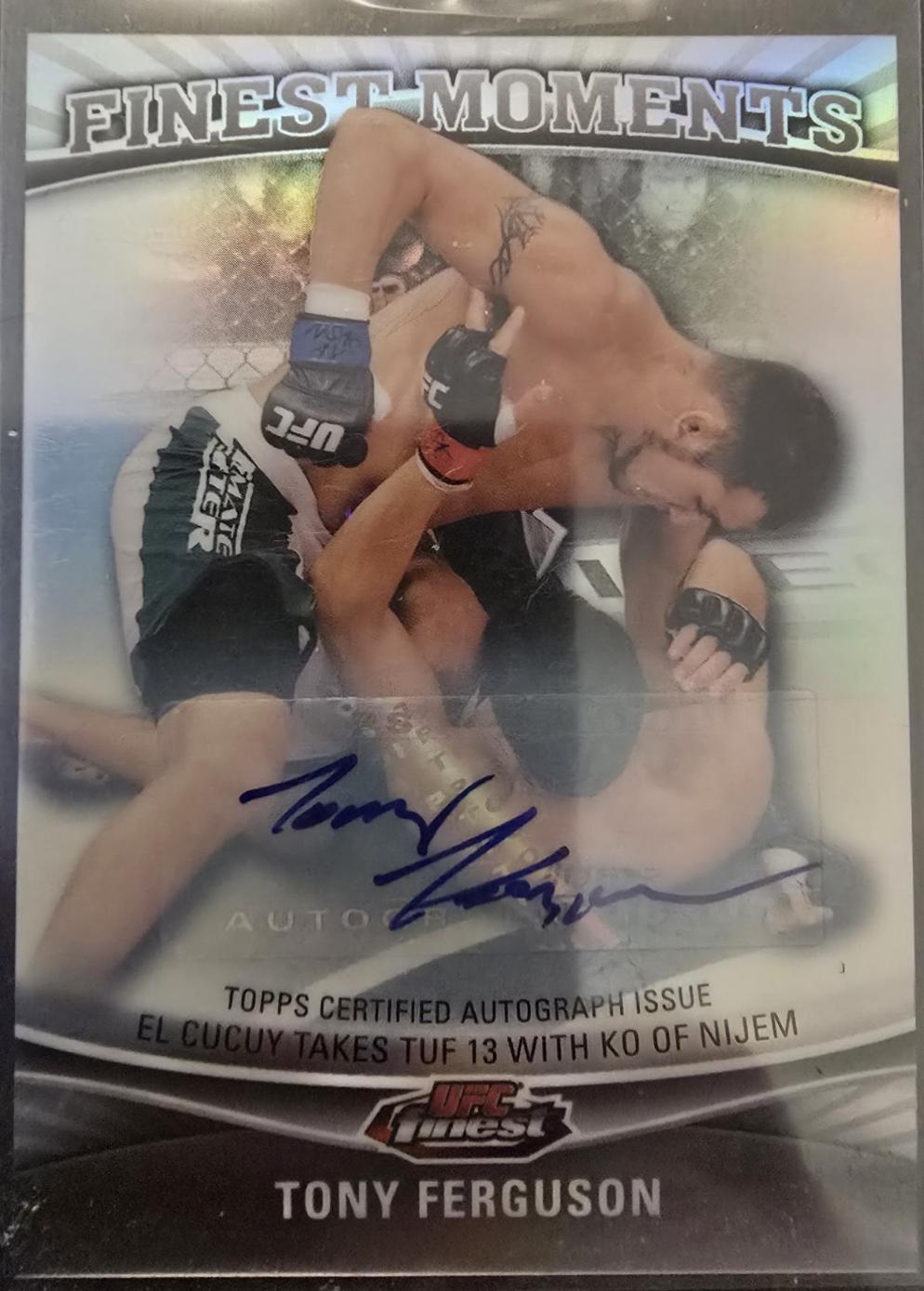 Tony Ferguson [Autograph] #FM-TF