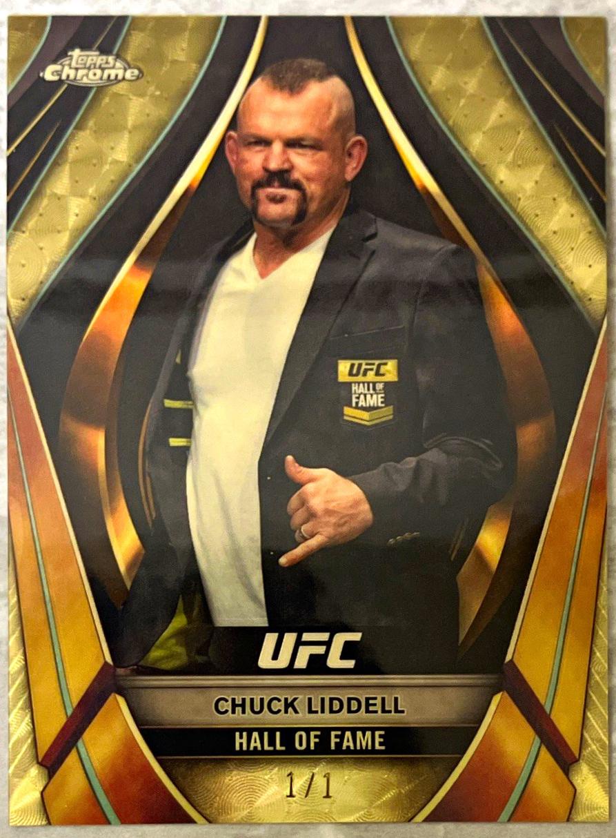 Chuck Liddell [Superfractor] #EMB-10