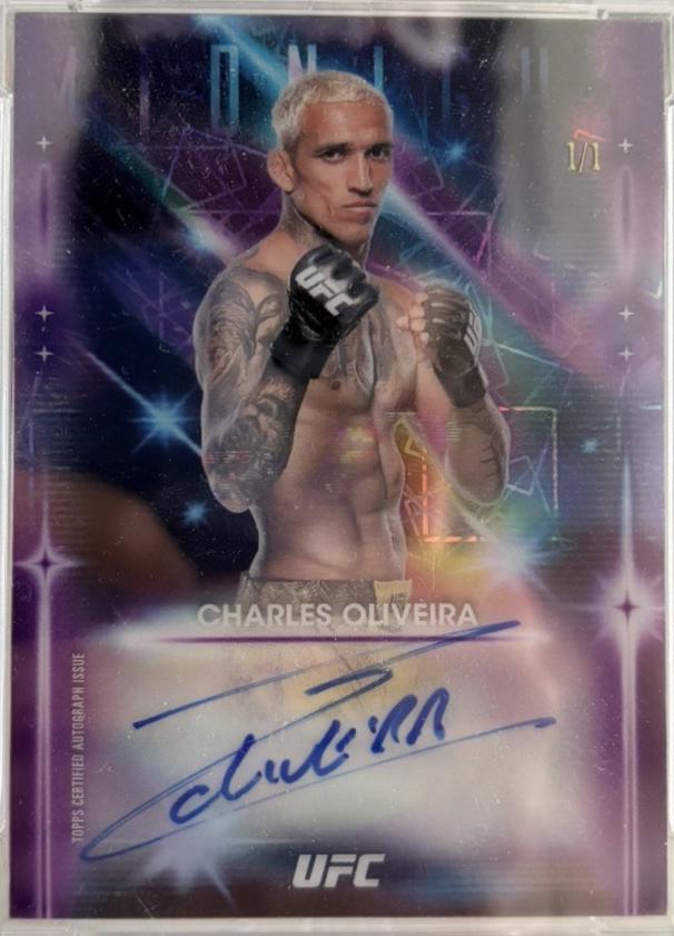 Charles Oliveira [Black Light] #GRG-CO