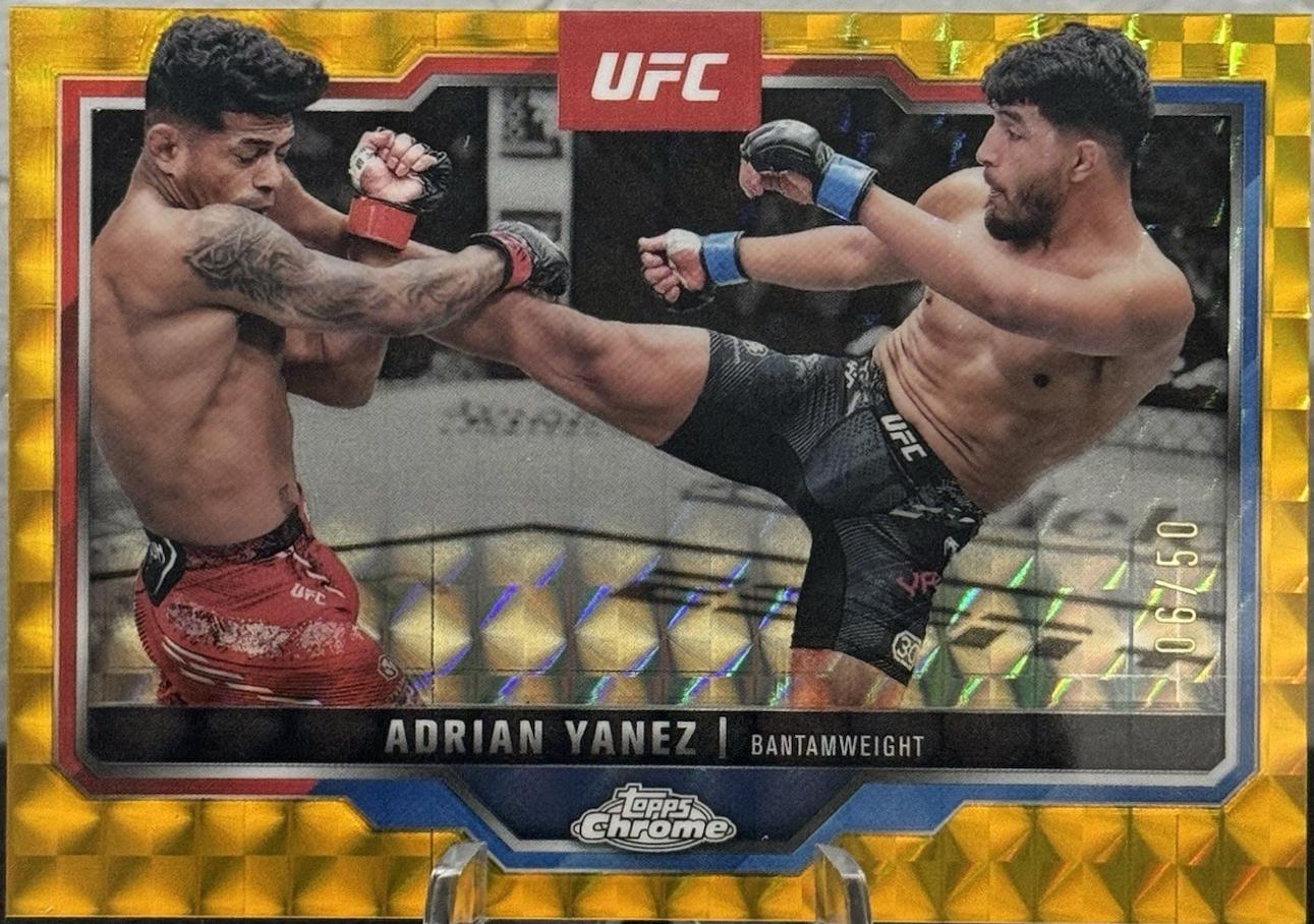 Adrian Yanez [Gold Geometric Refractor] #71
