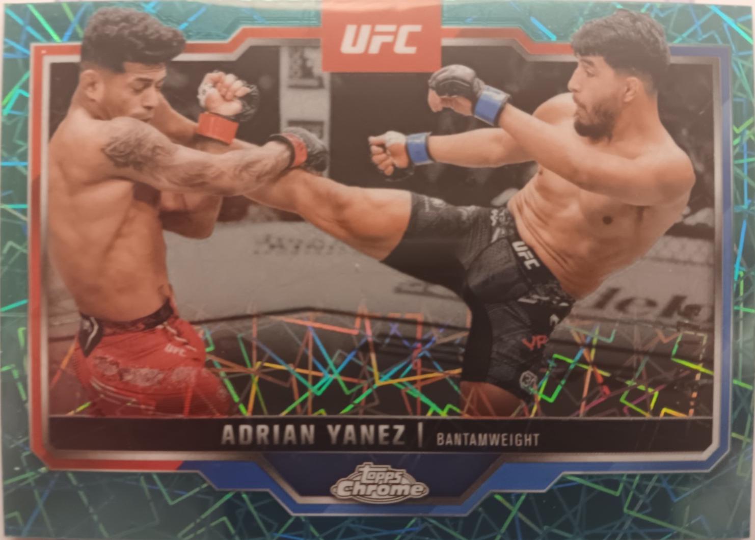 Adrian Yanez [Teal Lazer Refractor] #71
