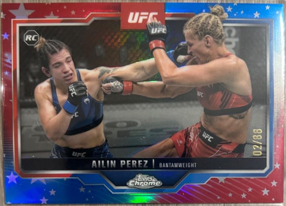 Ailin Perez [Red White Blue Refractor] #111