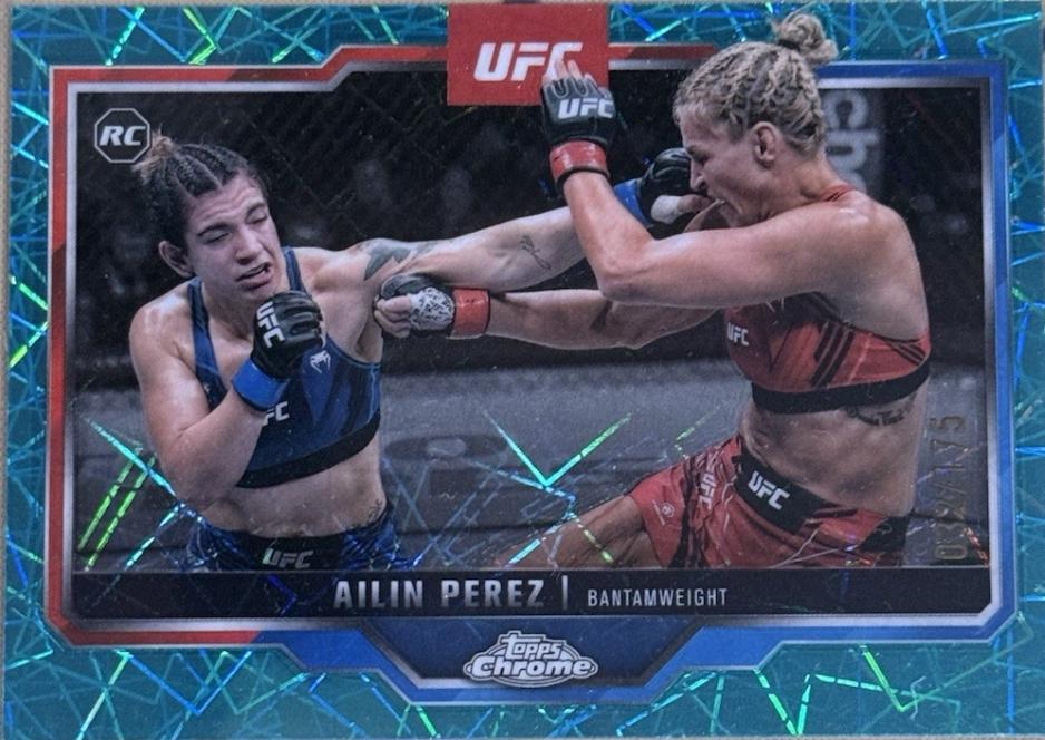 Ailin Perez [Teal Lazer Refractor] #111