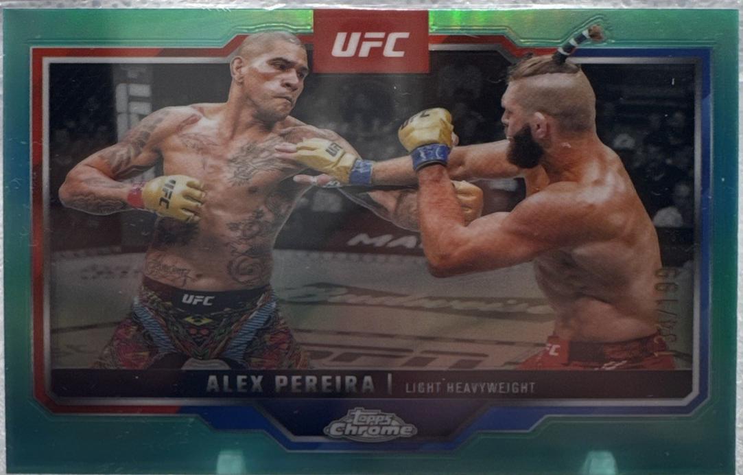 Alex Pereira [Aqua Refractor] #2